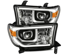 LUXX-Series LED Projector Headlights Chrome Toyota Tundra 2007-2013 AlphaRex USA