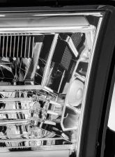 LUXX-Series LED Projector Headlights Chrome Toyota Tundra 2007-2013 AlphaRex USA                                     - 880708 - Image 4