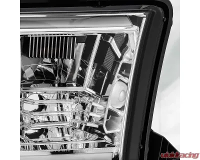 LUXX-Series LED Projector Headlights Chrome Toyota Tundra 2007-2013 AlphaRex USA - 880708