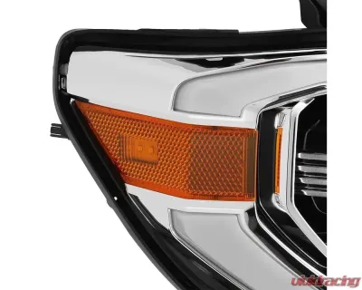 LUXX-Series LED Projector Headlights Chrome Toyota Tundra 2007-2013 AlphaRex USA - 880708
