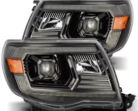 LUXX-Series Headlights (Alpha-Black) AlphaRex USA