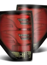 PRO-Series LED Taillights Red Smoke Ford F-150 2009-2014 AlphaRex USA                                     - 650020 - Image 8