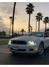 AlphaRex USA PRO-Series Halogen Projector Headlights Black for Ford Mustang 2010-2014                                     - 880110 - Image 12