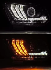 AlphaRex USA PRO-Series Halogen Projector Headlights Black for Ford Mustang 2010-2014                                     - 880110 - Image 4