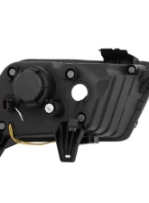 AlphaRex USA PRO-Series Halogen Projector Headlights Black for Ford Mustang 2010-2014                                     - 880110 - Image 5