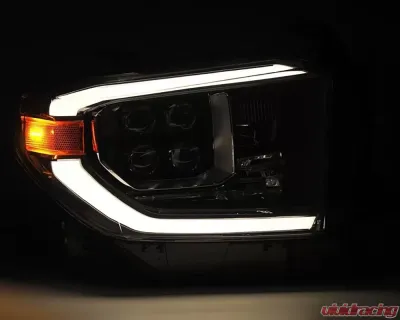 AlphaRex USA NOVA-Series LED Projector Headlights Black for Toyota Tundra 2014-2021 - 880730