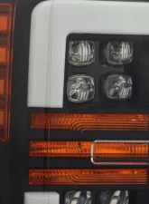 NOVA-Series LED Projector Headlights Black Ford F-250 | F-350 | F-450 | F-550 2017-2019 AlphaRex USA                                     - 880102 - Image 8