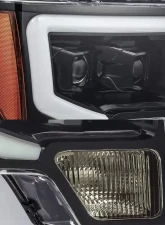 PRO-Series Halogen Projector Headlights Jet Black Ford F-150 2009-2014 AlphaRex USA                                     - 880116 - Image 6