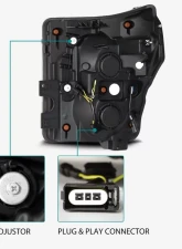 LUXX-Series Headlights (Alpha-Black) AlphaRex USA                                     - 880143 - Image 6