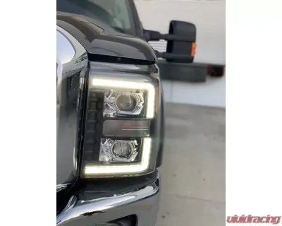 LUXX-Series Headlights (Alpha-Black) AlphaRex USA - 880143
