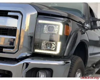 LUXX-Series Headlights (Alpha-Black) AlphaRex USA - 880143