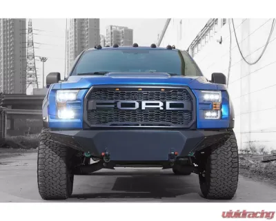 AlphaRex USA NOVA-Series LED Projector Headlights Chrome for Ford F-150 2015-2017, Raptor 2017-2020 - 880151