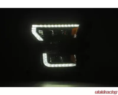AlphaRex USA NOVA-Series LED Projector Headlights Chrome for Ford F-150 2015-2017, Raptor 2017-2020 - 880151