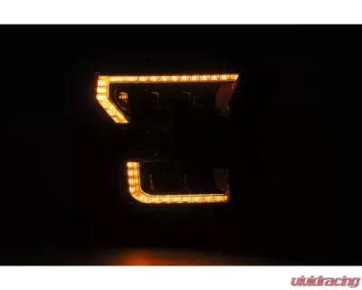 AlphaRex USA NOVA-Series LED Projector Headlights Chrome for Ford F-150 2015-2017, Raptor 2017-2020 - 880151