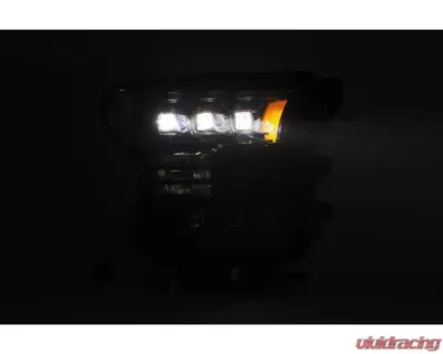 AlphaRex USA NOVA-Series LED Projector Headlights Chrome for Ford F-150 2015-2017, Raptor 2017-2020 - 880151