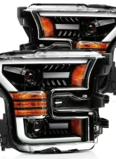 PRO-Series Halogen Projector Headlights Jet Black Ford F-150 2015-2017 AlphaRex USA                                     - 880158 - Image 10