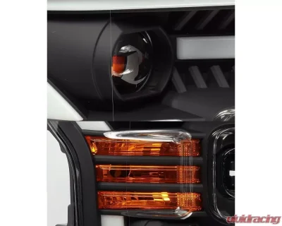 LUXX-Series LED Projector Headlights AlphaBlack Ford Ranger 2019-2022 AlphaRex USA - 880121