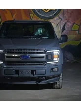 NOVA-Series Led Projector Headlights Jet Black Ford F-150 2018-2020 Alpharex                                     - 880180 - Image 5