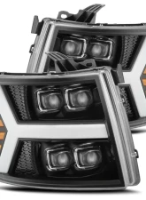 NOVA-Series Headlights (Jet Black) AlphaRex USA                                     - 880208 - Image 12