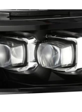 NOVA-Series Headlights (Jet Black) AlphaRex USA                                     - 880208 - Image 2