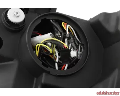 NOVA-Series Headlights (Jet Black) AlphaRex USA - 880208