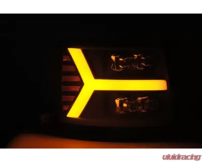 NOVA-Series Headlights (Jet Black) AlphaRex USA - 880208