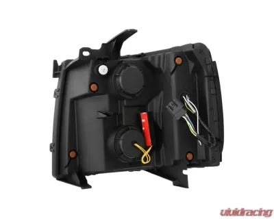 NOVA-Series Headlights (Jet Black) AlphaRex USA - 880208