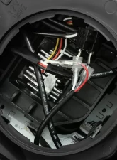 NOVA-Series LED Projector Headlights Jet Black w/ Black Grill Insert Chevrolet Silverado 2500 | 3500 2015-2019 AlphaRex USA                                     - 880217 - Image 9