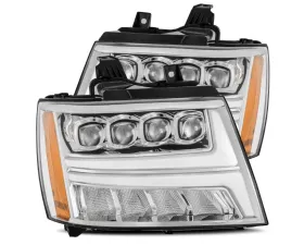 NOVA-Series LED Projector Headlights Chrome Chevrolet Tahoe 2007-2013 AlphaRex USA
