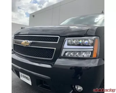 AlphaRex USA NOVA-Series Chrome LED Projector Headlights for Chevrolet Tahoe 2007-2013 - 880286