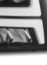NOVA-Series Jet Black LED Projector Headlights Chevrolet Tahoe 2007-2013 AlphaRex USA                                     - 880287 - Image 3
