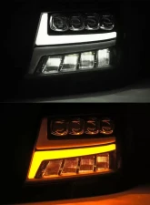 NOVA-Series Jet Black LED Projector Headlights Chevrolet Tahoe 2007-2013 AlphaRex USA                                     - 880287 - Image 5