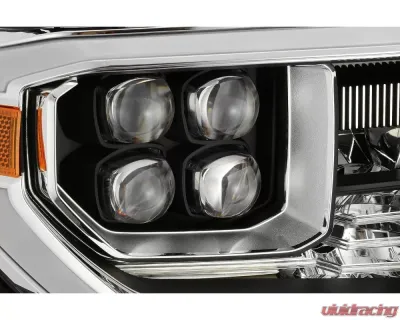 NOVA-Series LED Projector Headlights Black Toyota Tundra 2014-2021 AlphaRex USA - 880773