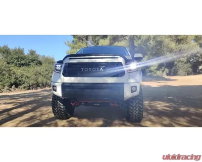 NOVA-Series LED Projector Headlights Black Toyota Tundra 2014-2021 AlphaRex USA - 880773