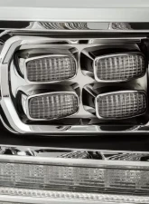 LUXX-Series LED Projector Headlights Black Dodge Ram 2009-2018 AlphaRex USA                                     - 880522 - Image 4