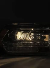 LUXX-Series LED Projector Headlights Black Dodge Ram 2009-2018 AlphaRex USA                                     - 880522 - Image 9
