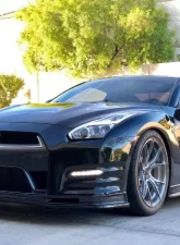N-Tune Front Splitter FRP Nissan GTR R35 2009-2016                                     - N100-1001FRP - Image 7