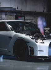 N-Tune Front Splitter FRP Nissan GTR R35 2009-2016                                     - N100-1001FRP - Image 8