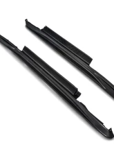 N-Tune Side Skirts Gloss Nissan Carbon Fiber GTR R35 2009-2021                                     - N100-1002 - Image 2