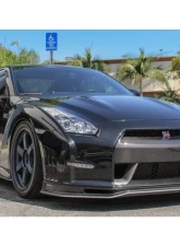 N-Tune Side Skirts Gloss Nissan Carbon Fiber GTR R35 2009-2021                                     - N100-1002 - Image 6