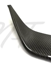 N-Tune Front Bumper Grille Insert Carbon Fiber Gloss Nissan GTR R35 2017+                                     - N100-4000 - Image 2