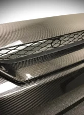 N-Tune Front Bumper Grille Insert Carbon Fiber Gloss Nissan GTR R35 2017+                                     - N100-4000 - Image 5