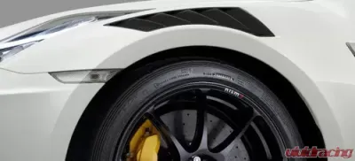 N-Tune Spec-N Vented Fenders Carbon Fiber and FRP Nissan GTR R35 2009-2021 - N400-1000