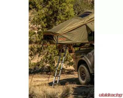 ROAM Adventure Co Vagabond Standard Forest Green/Hyper Orange Rooftop Tent - ROAM-RTT-VB-FO-NA
