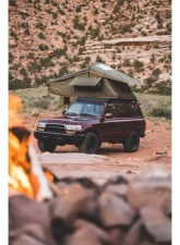 ROAM Adventure Co Vagabond Standard Forest Green/Hyper Orange Rooftop Tent                                     - ROAM-RTT-VB-FO-NA - Image 16
