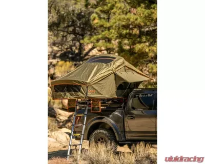ROAM Adventure Co Vagabond Standard Forest Green/Hyper Orange Rooftop Tent - ROAM-RTT-VB-FO-NA