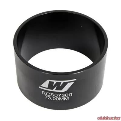 Wiseco 73.0mm Black Anodized Piston Ring Compressor Sleeve - RCS07300