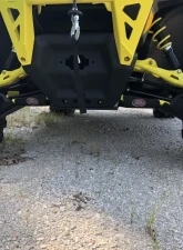 Trail Armor A-Arm Guards for Can-Am Defender/Defender Max 2018-2020, Black Polymer                                     - TA011ARMIMP-CAD-XMR-BK - Image 4