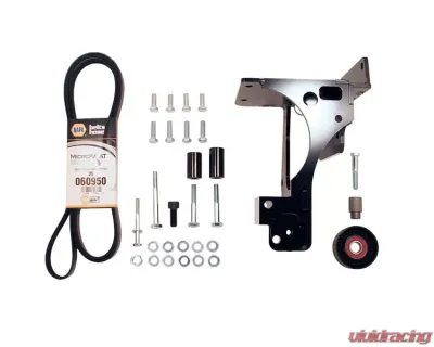 Off Road Only Jeep TJ York Air Compressor Bracket Kit Jeep Wrangler TJ 4.0 Liter Without AC 2000-2006 - AK-YBKTJNAC