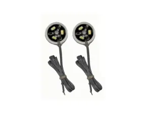 Off Road Only Jeep Rock Lights Chassis Pair LiteSpot Amber LEDs
